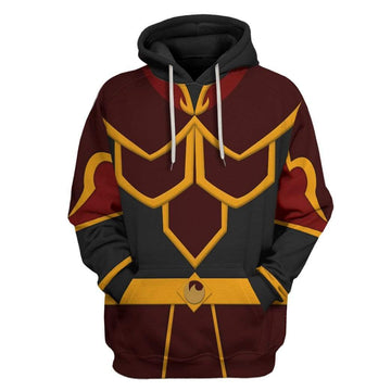 Gearhumans 3D Azula Custom Hoodie Apparel