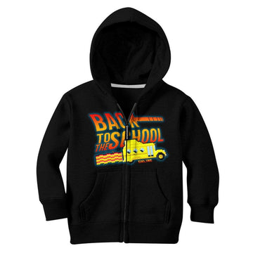 Gearhumans 3D Back To School Online Custom Kid Hoodie