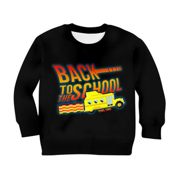 Gearhuman 3D Back To School Online Custom Kid Tshirt GW27087 Kid 3D T-Shirt Kid Sweatshirt 2XS 