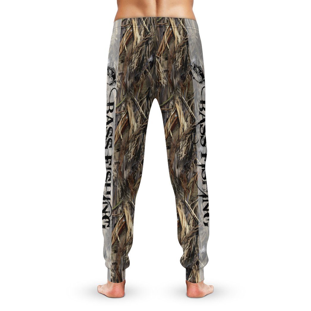 Gearhuman 3D Bass Fishing Custom Sweatpants GB180210 Sweatpants