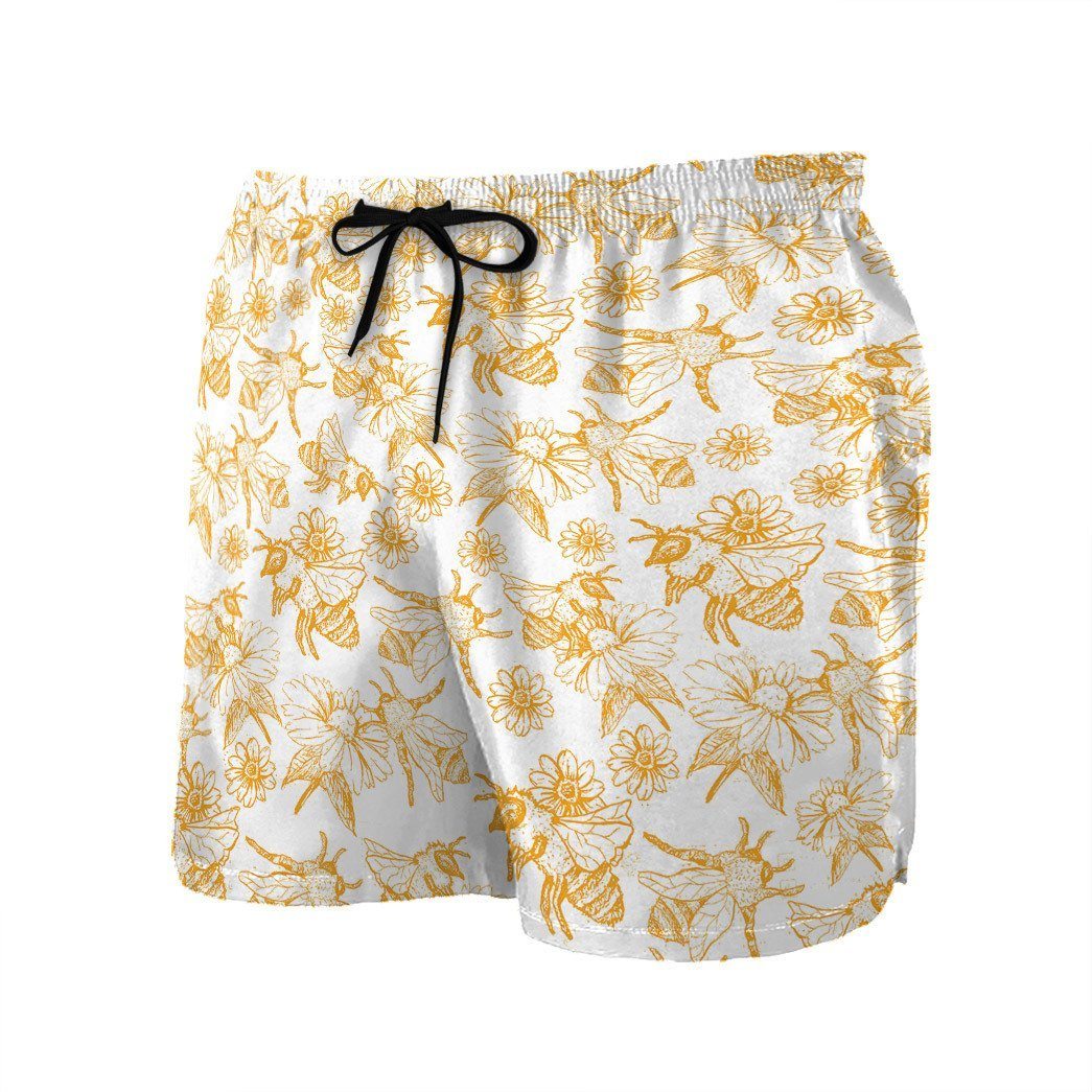 Gearhuman 3D Bees Shorts ZK1406218 Men Shorts 