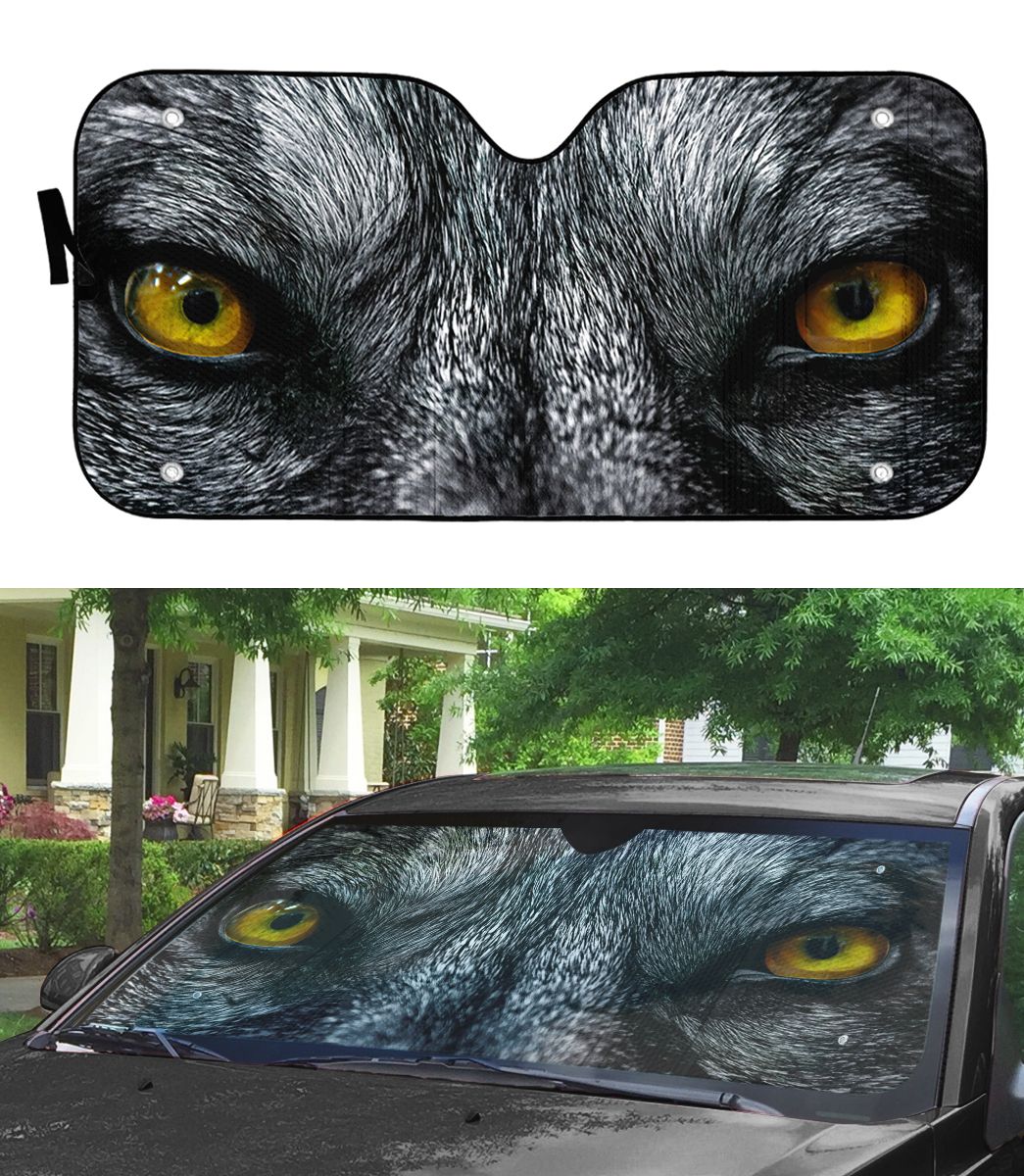 Gearhuman 3D Big Bad Wolf Sunshade ZK0707212 Auto Sunshade 