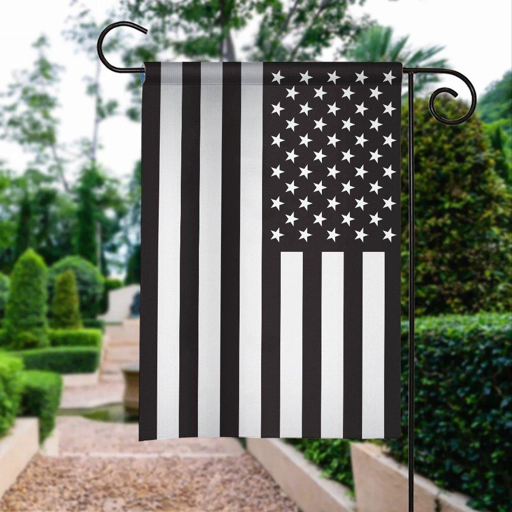 Gearhuman 3D Black American Custom Flag GW25062111 House Flag 