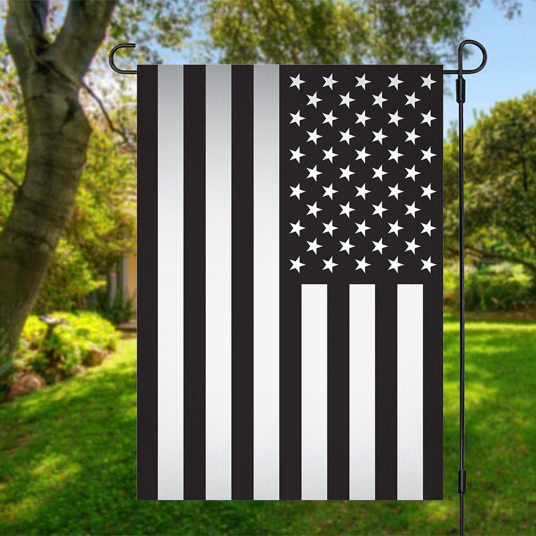 Gearhuman 3D Black American Custom Flag GW25062111 House Flag 