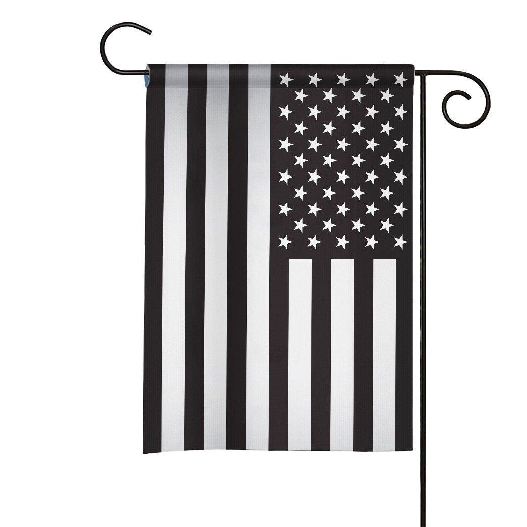 Gearhuman 3D Black American Custom Flag GW25062111 House Flag House Flag S 