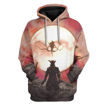 Gearhumans 3D Bloodborne Night Custom Hoodies Apparel