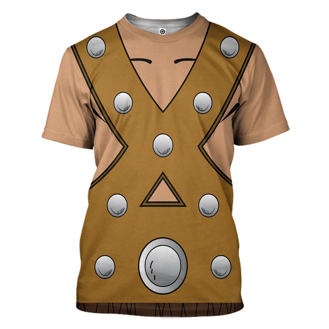 Gearhuman 3D Bobby The Barbarian Dungeons And Dragon Custom Tshirt Hoodie Apparel GK17023 3D Apparel T-Shirt S