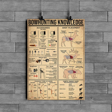 Gearhumans 3D Bowhunting Knowledge Custom Canvas