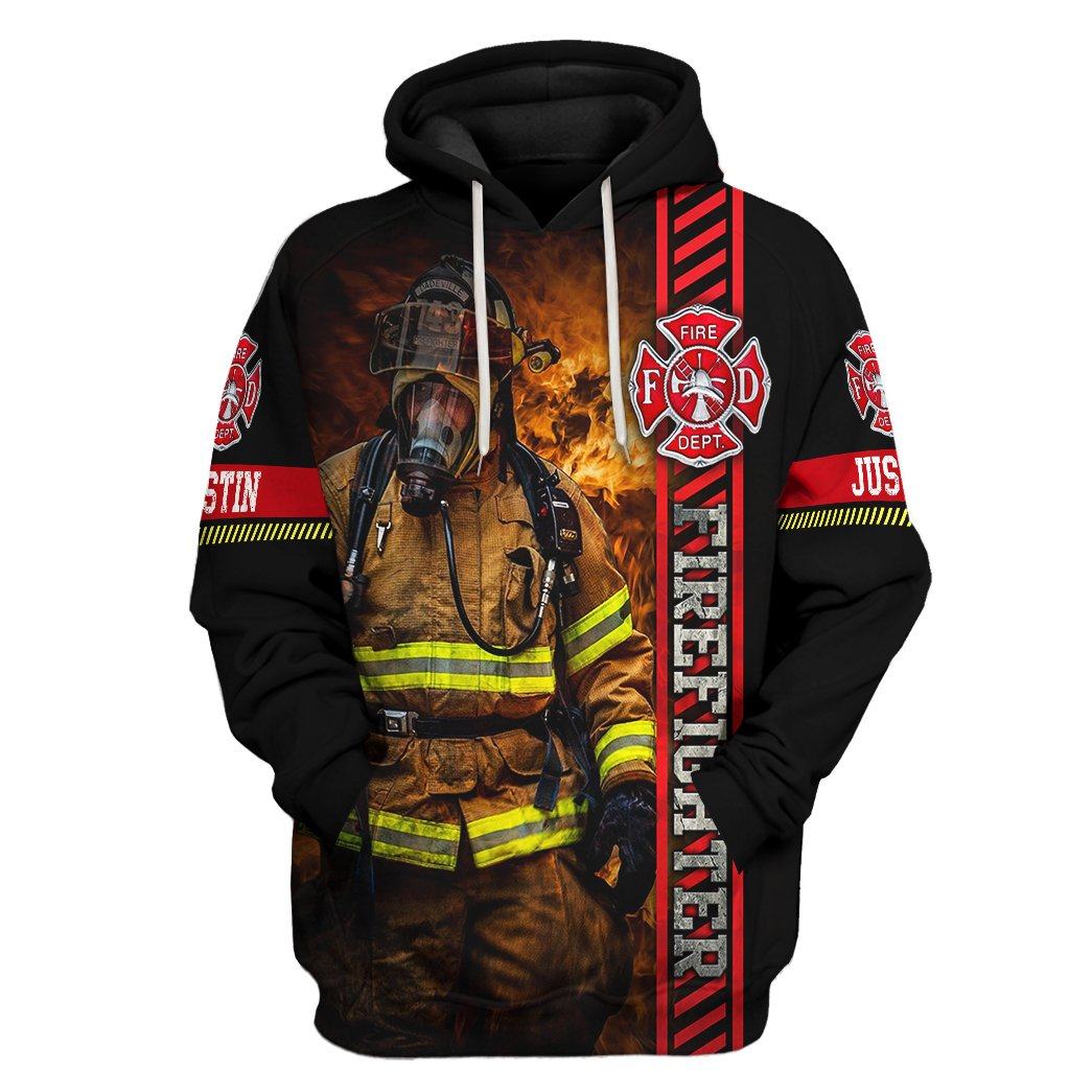 Firefighter discount 3d hoodie