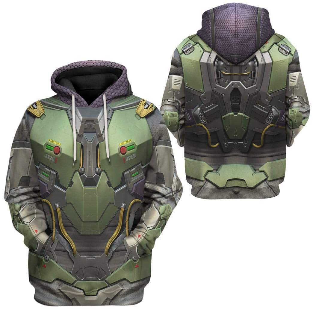 buzz light gear Gearhumans 3D Buzz Lightyear Costume Custom Hoodie Apparel