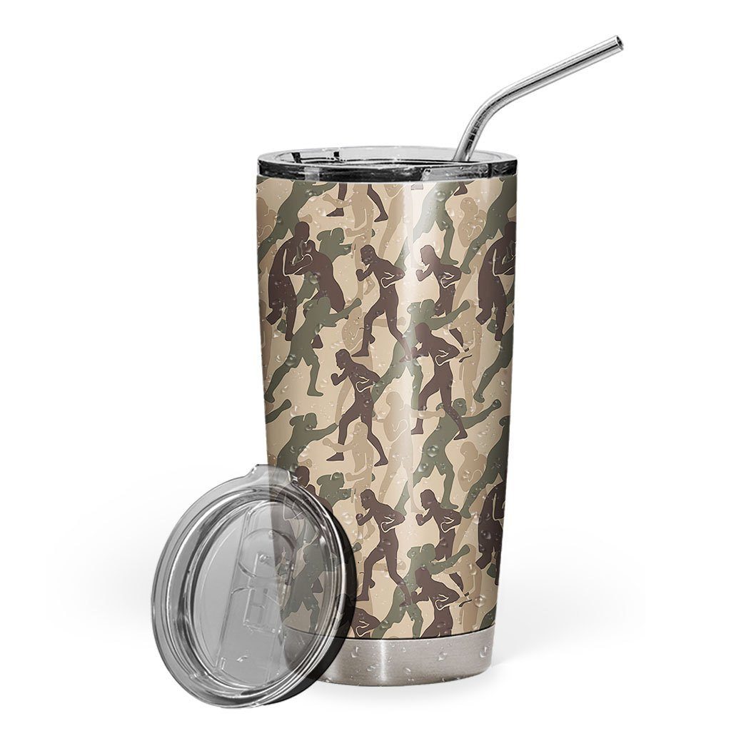 Gearhuman 3D Camo Boxing Tumbler ZK2705217 Tumbler Long 20oz 