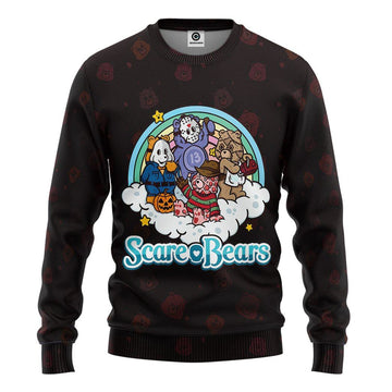 Gearhumans 3D Care Bears Halloween Sweatshirt Apparel