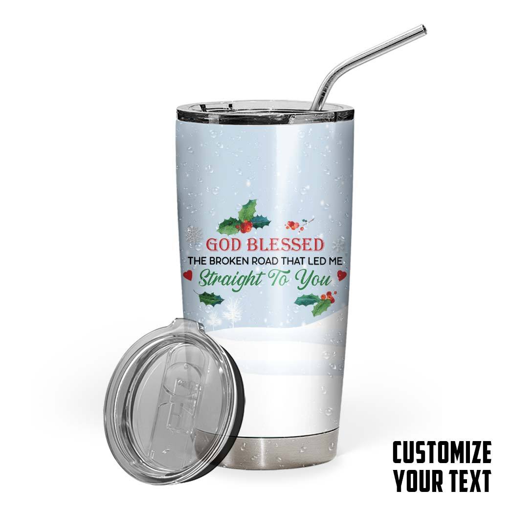 Gearhuman 3D Christmas Custom Name Tumbler GB12111 Tumbler Short 20oz 