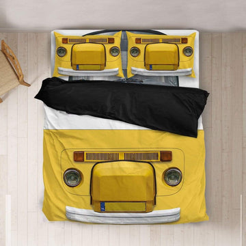 Gearhumans 3D Classic Campervan Custom Bedding Set