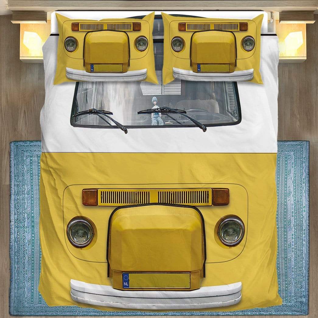 Gearhuman 3D Classic Campervan Custom Bedding Set GV24086 Bedding Set Twin 3PCS 