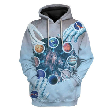 Gearhumans 3D Coffee Mug Solar System Custom Hoodies Apparel