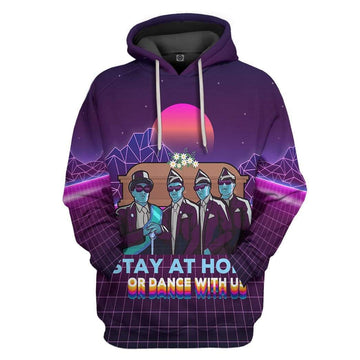 Gearhumans 3D Coffin Dance Meme Custom Hoodie Apparel