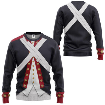 Gearhumans 3D Continental Army Custom Ugly Sweatshirt