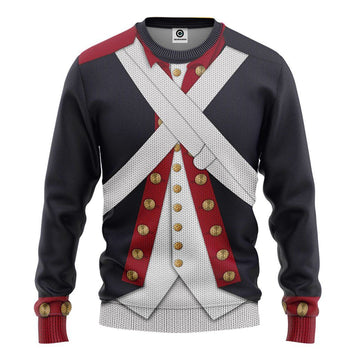 Gearhumans 3D Continental Army Custom Ugly Sweatshirt