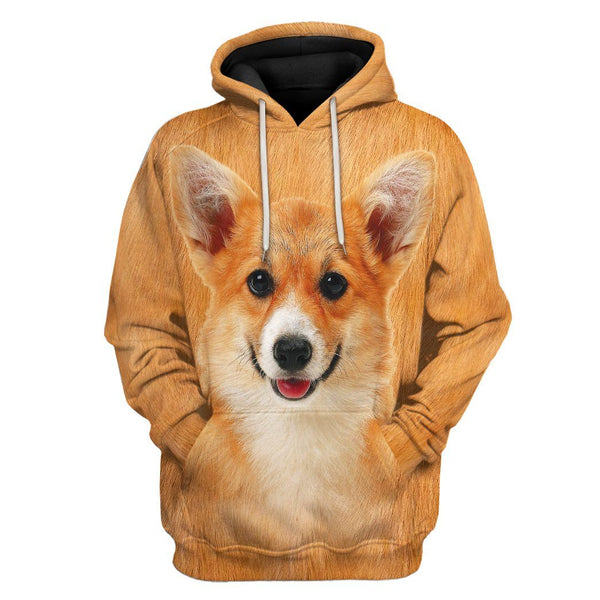 Hoodie corgi 2024