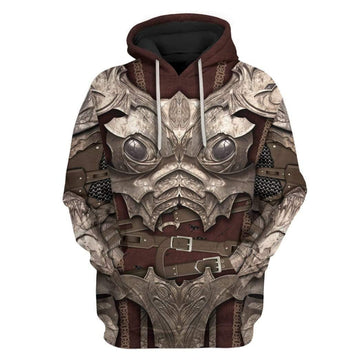 Gearhumans 3D Cosplay Dark Souls Ashen Zero Custom Hoodies Apparel