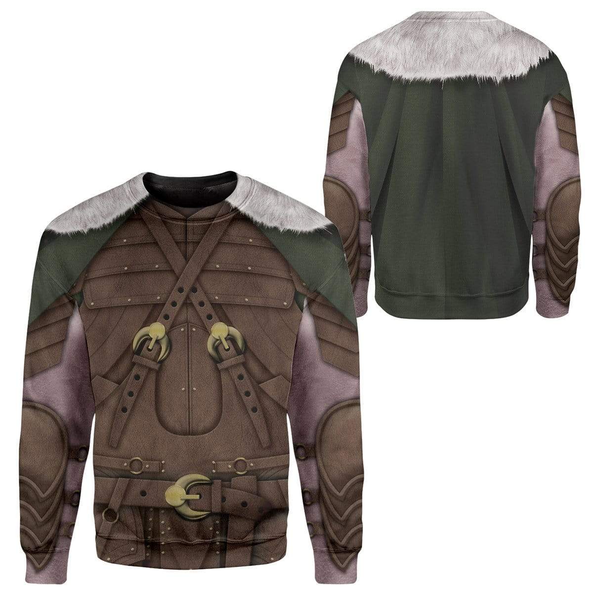 Gearhuman 3D Cosplay Dungeons And Dragons Drizzt Custom T-Shirts Hoodies Apparel HD-TA0702204 3D Custom Fleece Hoodies 
