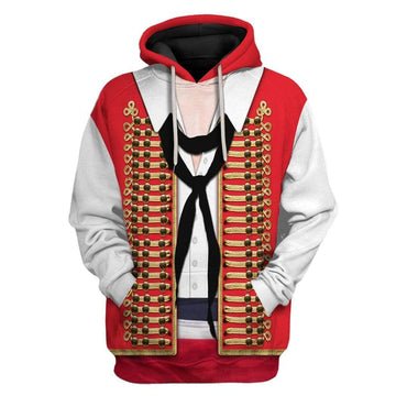 Gearhumans 3D Cosplay Enjolras Les Miserables Custom Hoodie Apparel