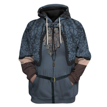 Gearhumans 3D Cosplay Fire Keeper Dark Soul Custom Hoodies Apparel