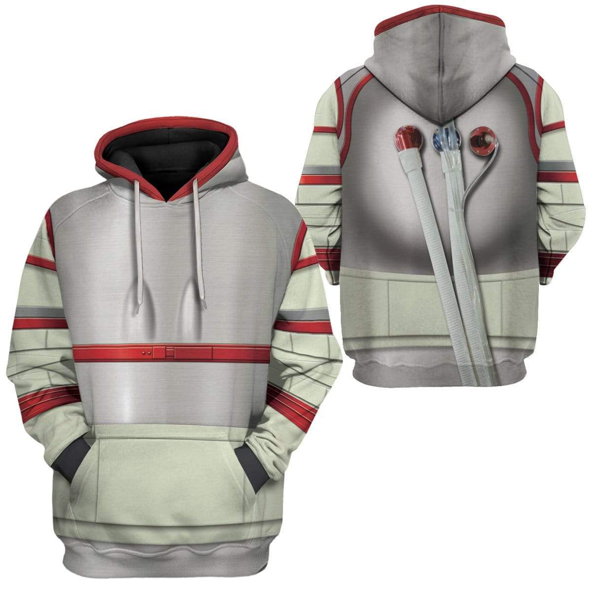 Gearhuman 3D Cosplay Nasa AX3 Spacesuit Custom Hoodies Apparel GA22023 3D Custom Fleece Hoodies 