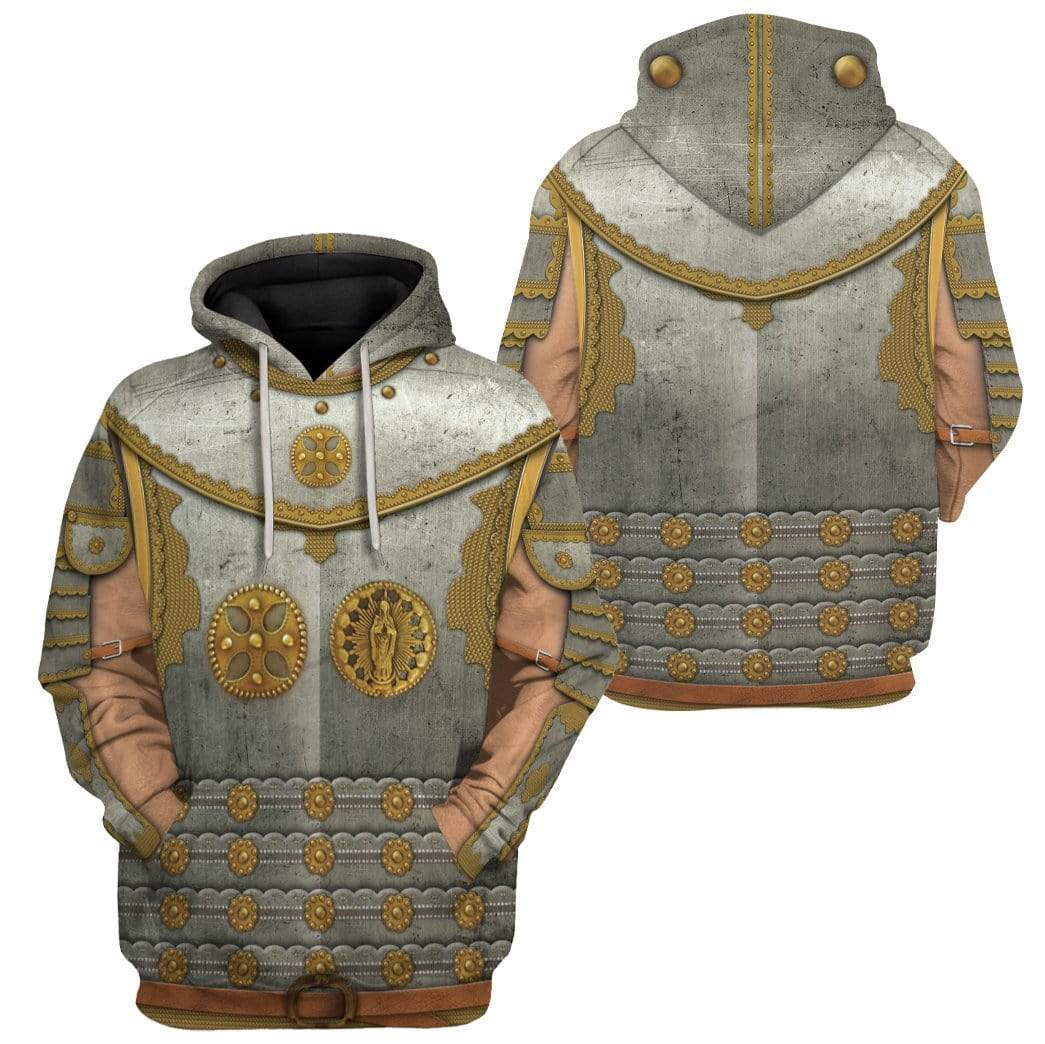 Gearhuman 3D Cosplay Polish Hussar Custom T-Shirts Hoodies Apparel GM14022 3D Custom Fleece Hoodies 