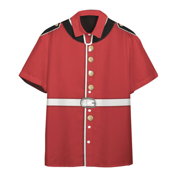 Gearhuman 3D Cosplay Queen s Guard Custom Short Sleeve Shirt GV17116 Short Sleeve Shirt Short Sleeve Shirt S 