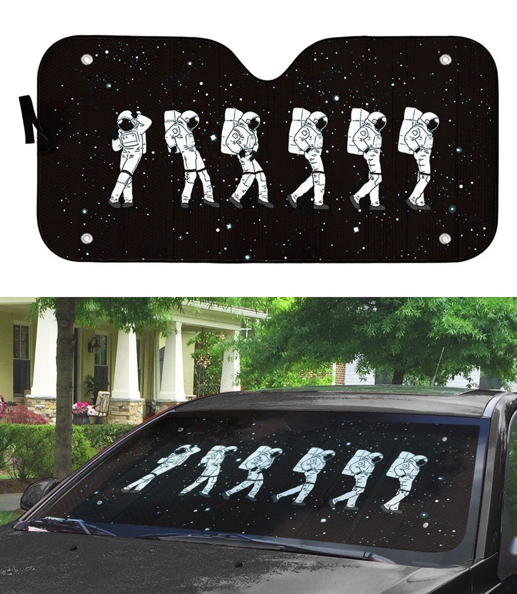 Gearhuman 3D Crotch Grab Moon Walk Astronaut Auto Sunshade ZK2805212 Auto Sunshade 