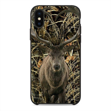 Gearhumans 3D Custom Glass Phone Case Cover Deer Hunting
