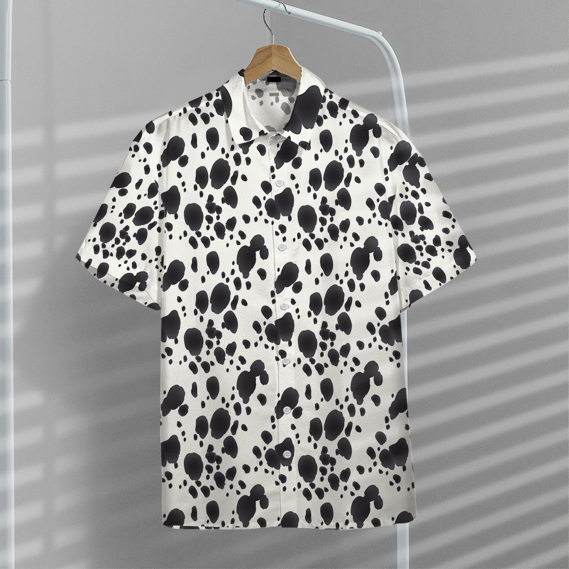 Gearhuman 3D Dalmatian Hawaii Shirt ZK10062112 Hawai Shirt 