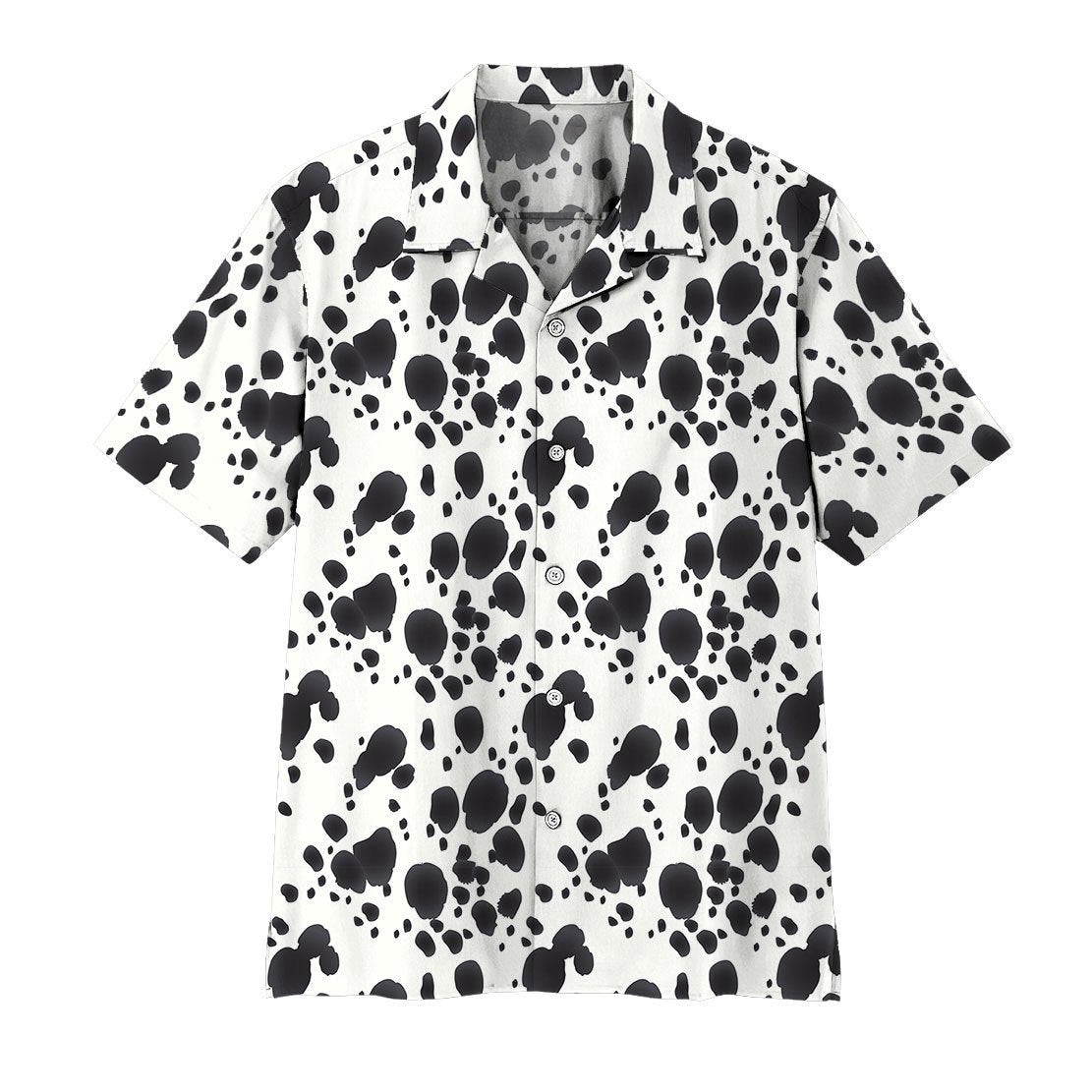 Gearhuman 3D Dalmatian Hawaii Shirt ZK10062112 Hawai Shirt Short Sleeve Shirt S 