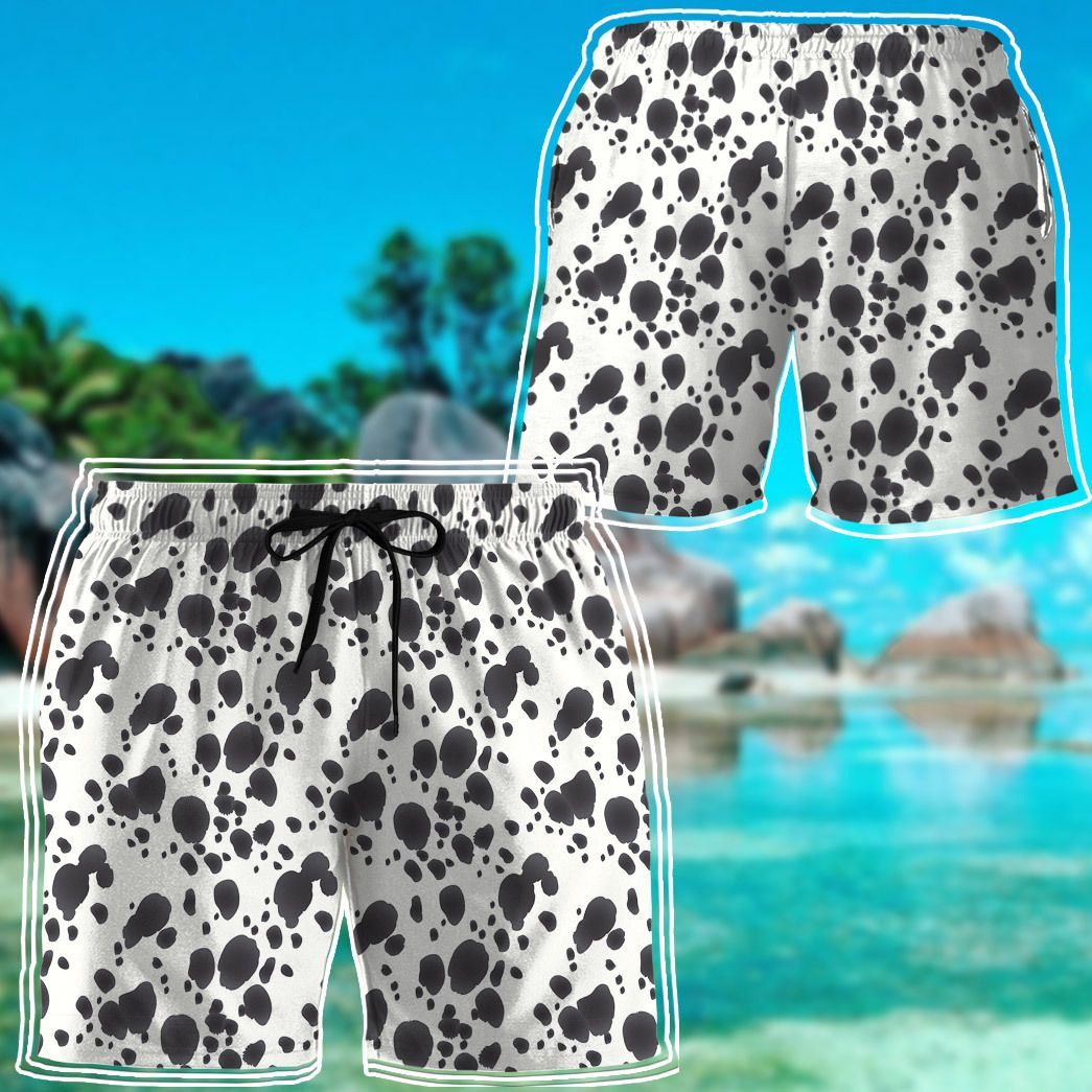 Gearhuman 3D Dalmatian Shorts