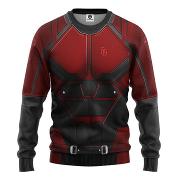 Gearhumans 3D Daredevil Suit Custom Tshirt Hoodie Apparel