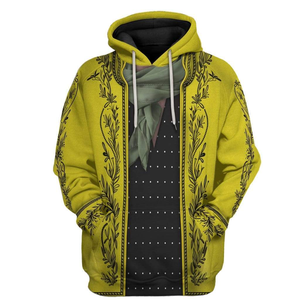 Gearhumans 3D David Lee Roth Suit Costume Custom Hoodie Apparel