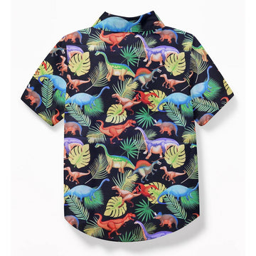 Gearhuman 3D Dinosaur Kid Hawaii Shirt