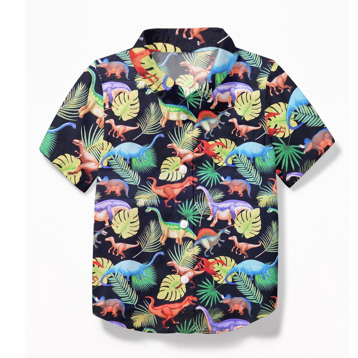 Gearhuman 3D Dinosaur Kid Hawaii Shirt ZZ3006218 Kid Hawaii Shirt Kid Hawaii Shirt XS 