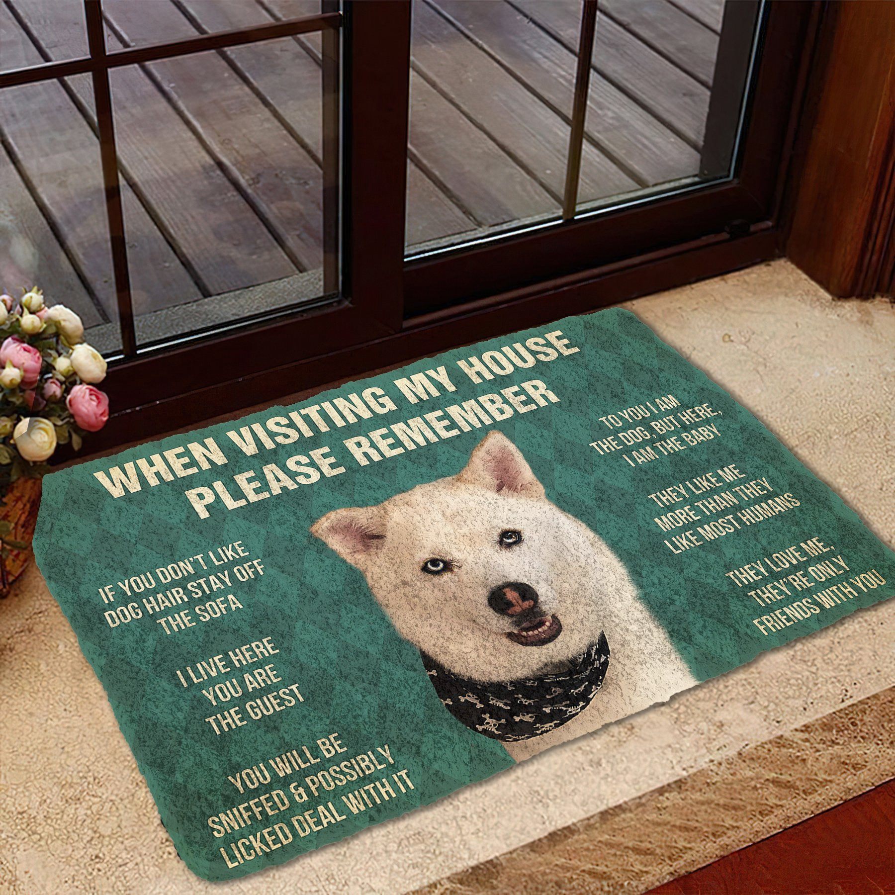 Gearhuman 3D Dog Doormat GV24026 Doormat