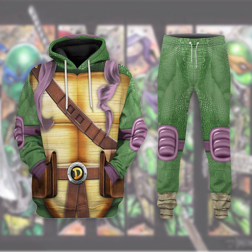 Gearhuman 3D Donatello TMNT Don Donnie Cosplay Custom Sweatpants GV04011 Sweatpants 