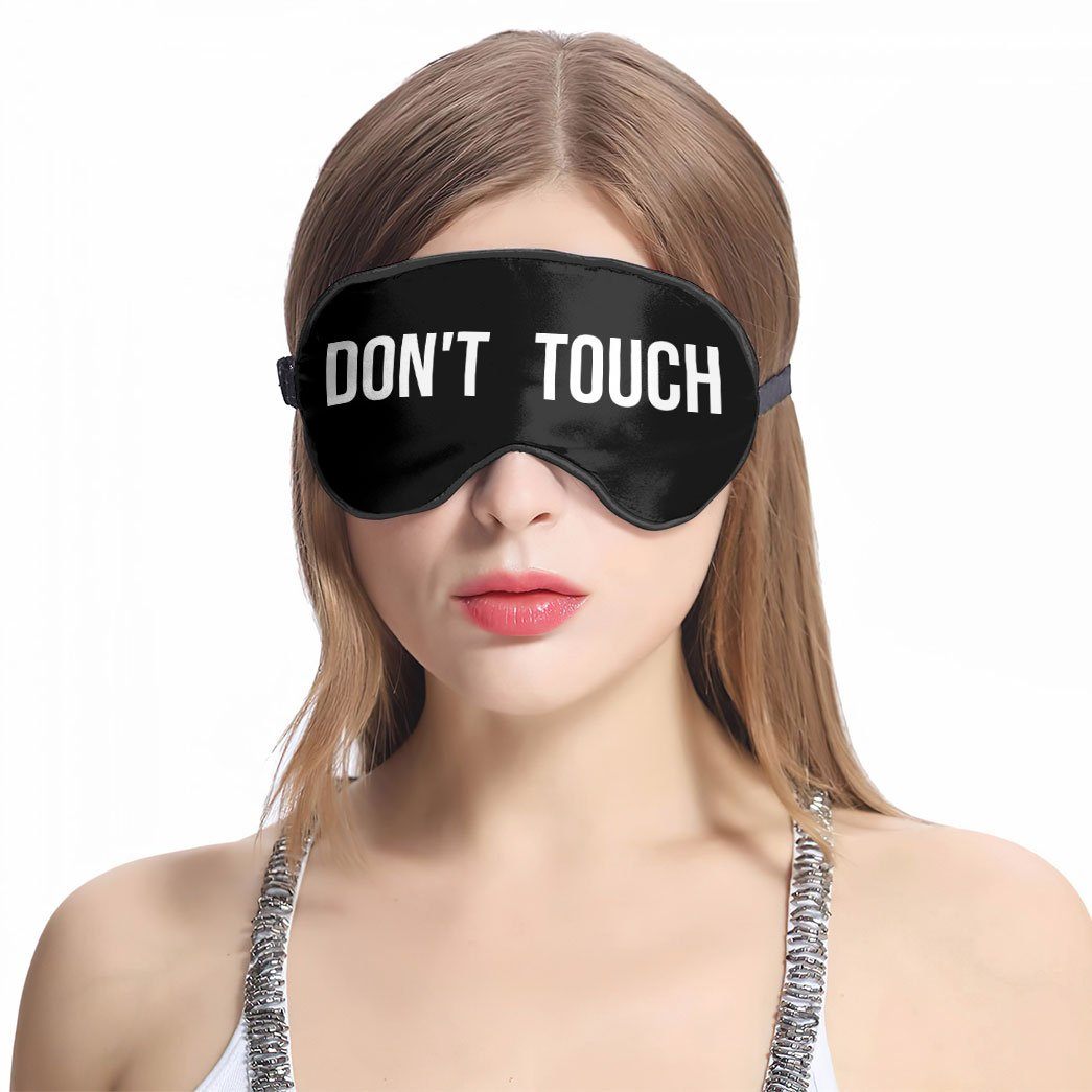 Gearhuman 3D Dont Touch Sleep Eyes Cover GV191022 Sleep Eyes Cover 