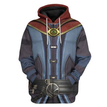 Gearhumans 3D Dr Strange Custom Hoodie Apparel