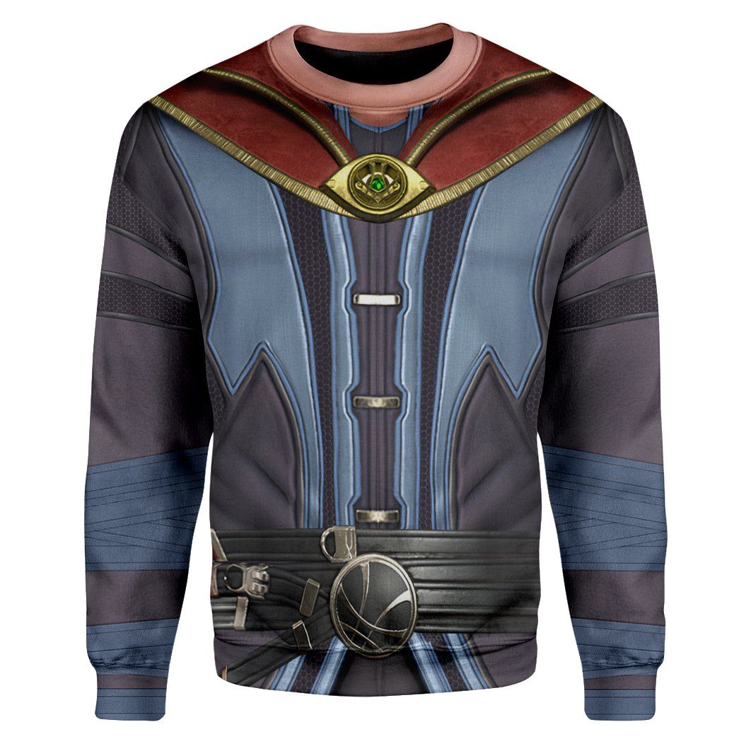 Gearhuman 3D Dr Strange Custom Sweatshirt Apparel GN21089 Sweatshirt Sweatshirt S 