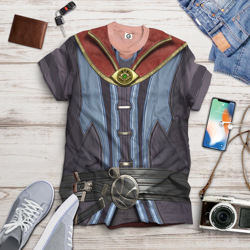 Gearhuman 3D Dr Strange Custom Tshirt Apparel GN21089 3D T-shirt 