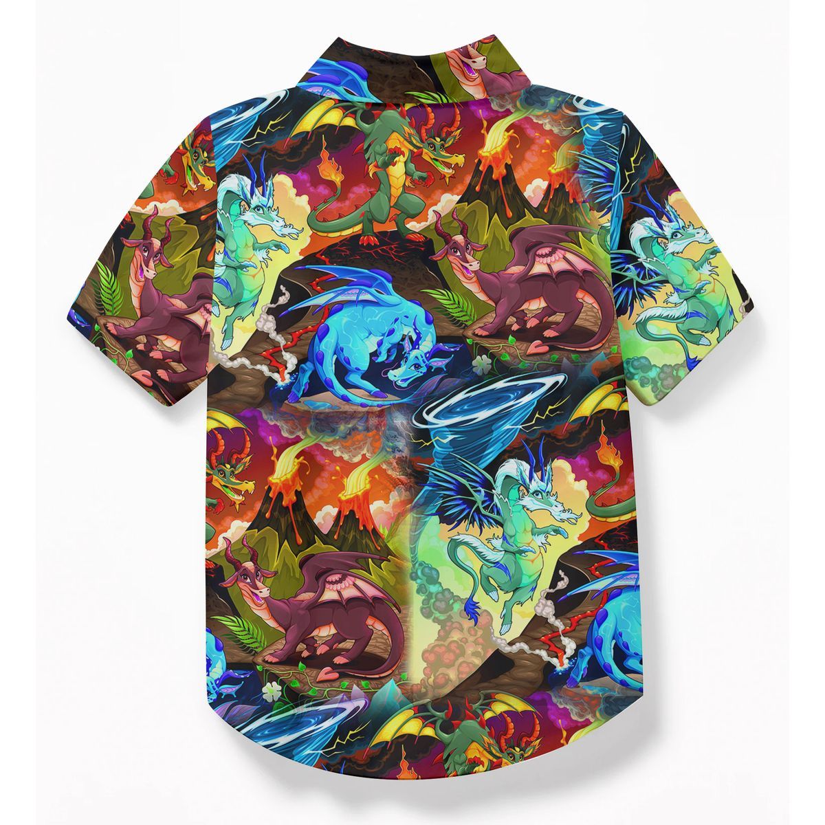 Gearhuman 3D Dragon Kid Hawaii Shirt ZZ0507217 Kid Hawaii Shirt 