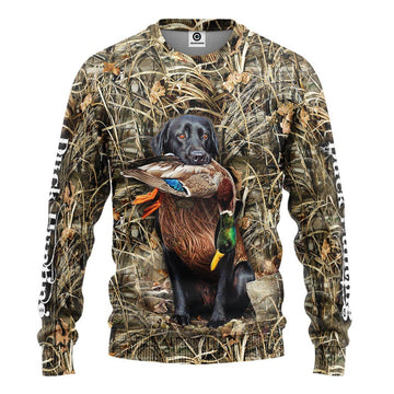 Gearhumans 3D Duck Hunting Custom Tshirt Hoodie Apparel