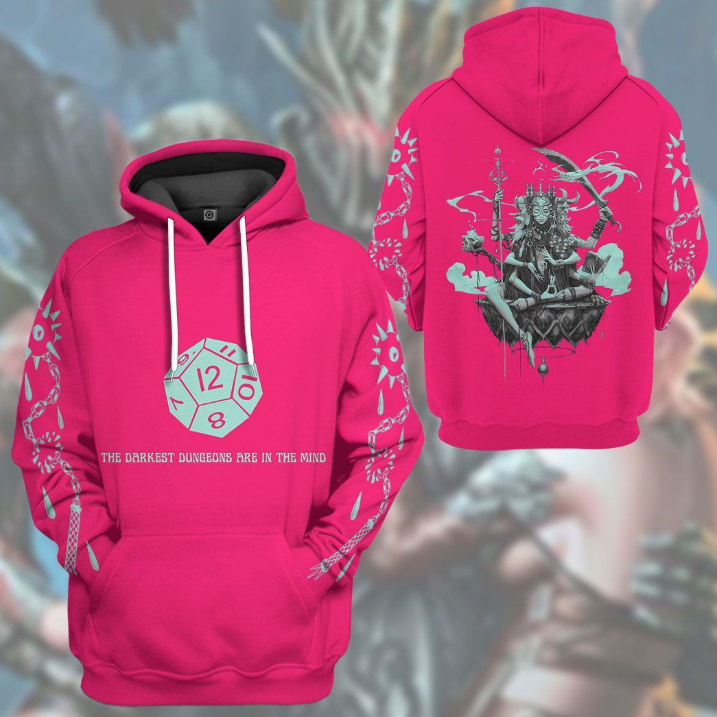 Gearhuman 3D Dungeon Master Custom Tshirt Hoodie Apparel CR17122 3D Apparel 