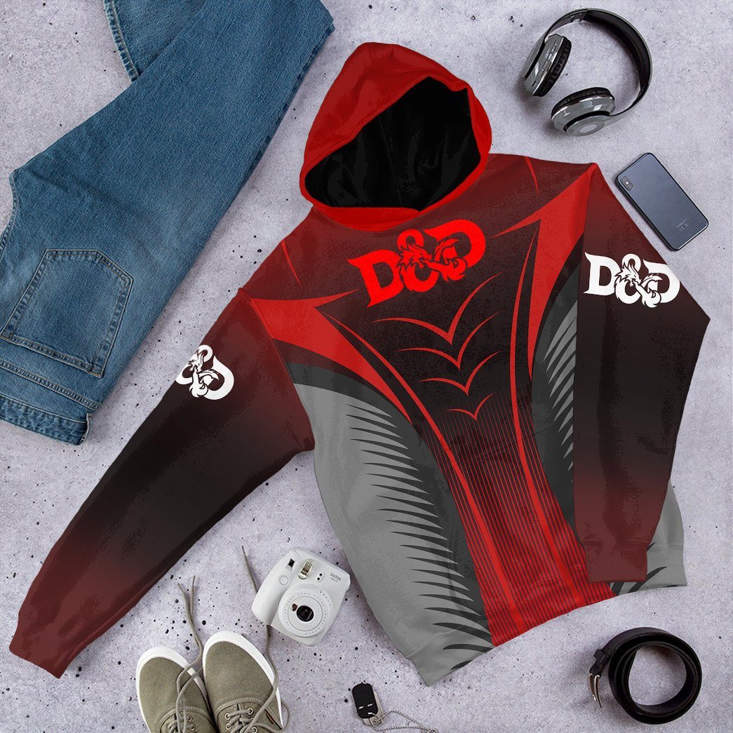Gearhuman 3D Dungeons And Dragon Costume Custom Tshirt Hoodie Apparel GW23026 3D Apparel